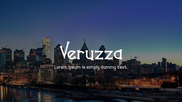 Veruzza Font Family