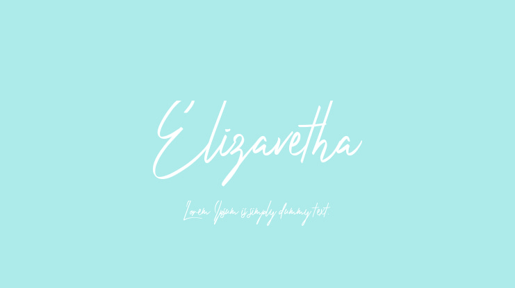 Elizavetha Font