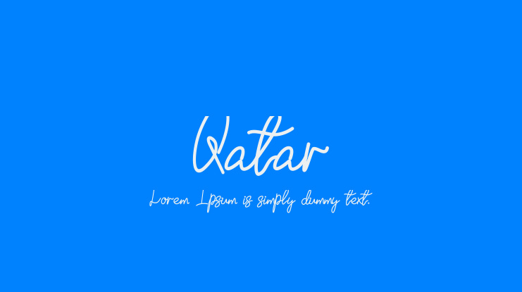 Qatar Font