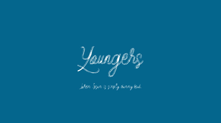 Youngers Font