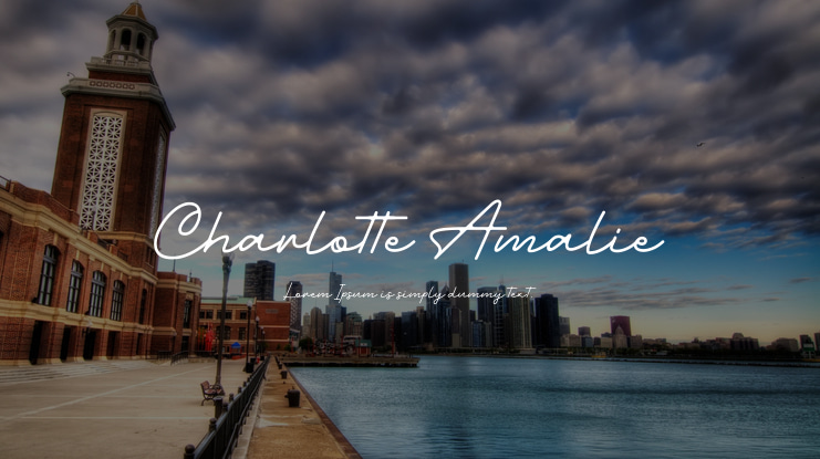 Charlotte Amalie Font