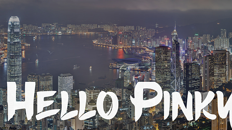 Hello Pinky Font