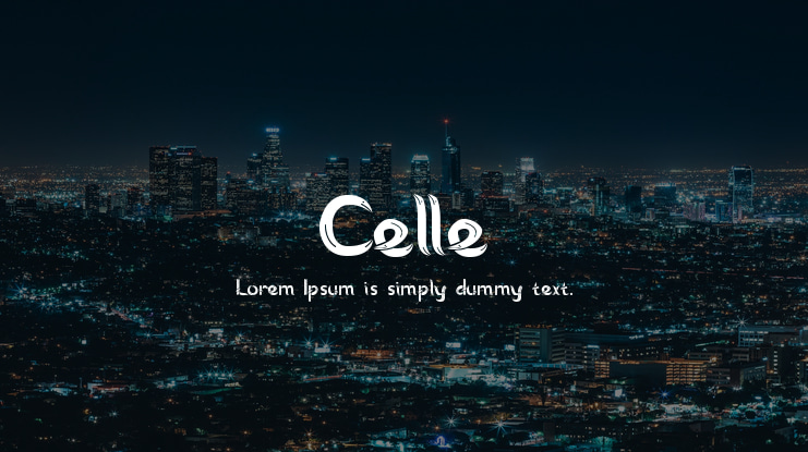 Celle Font