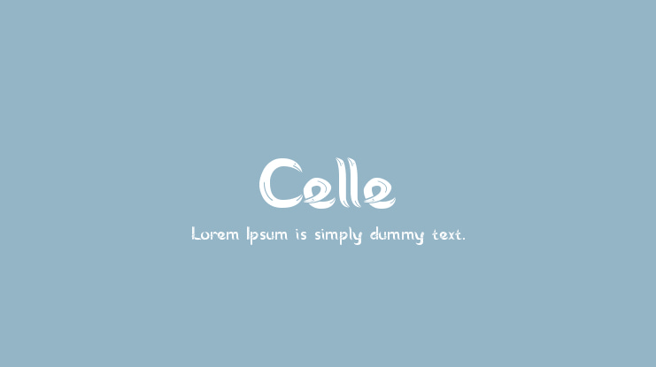Celle Font