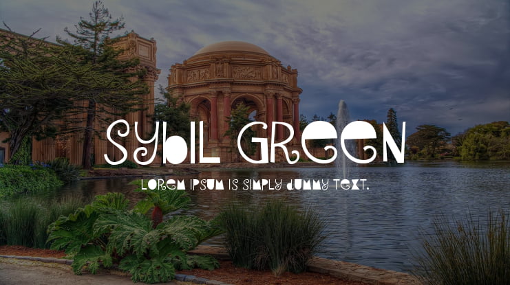 Sybil Green Font