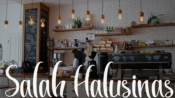 Salah Halusinasi Font
