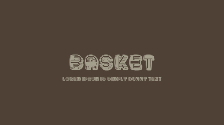 Basket Font