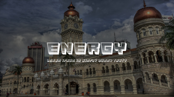 Energy Font Family