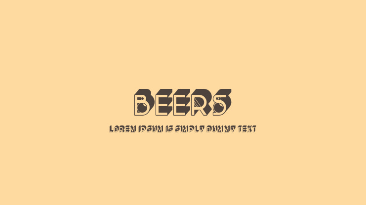 Beers Font