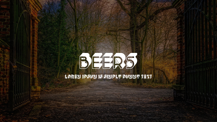 Beers Font