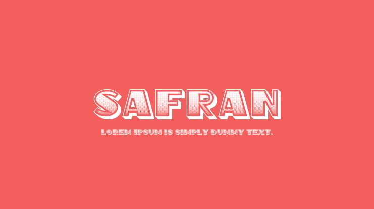 Safran Font Family