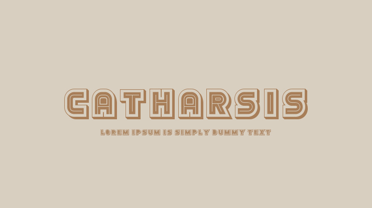 Catharsis Font