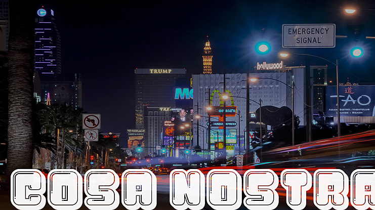 Cosa Nostra Font Family