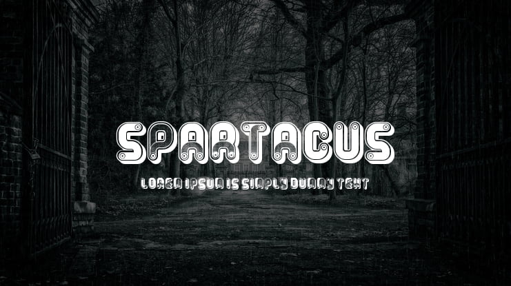 Spartacus Font Family