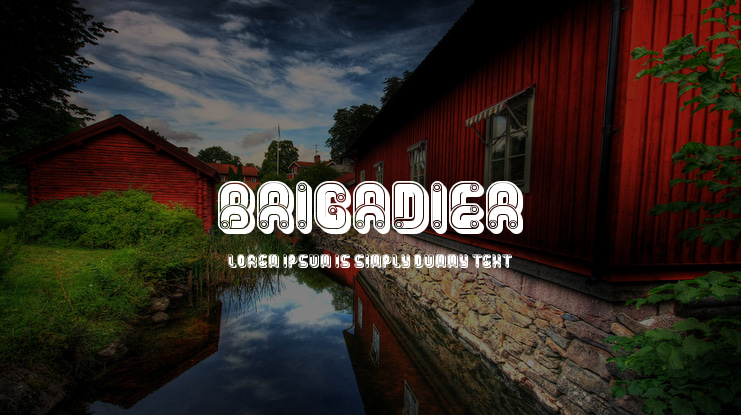 Brigadier Font Family