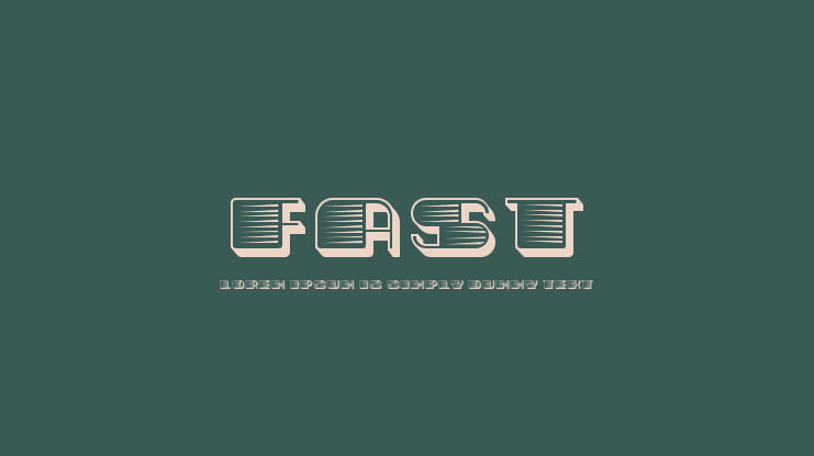 Fast Font Family