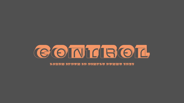 Control Font Family