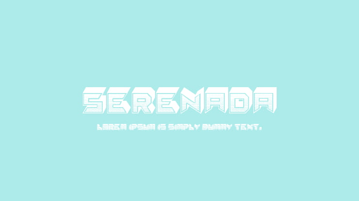 Serenada Font Family