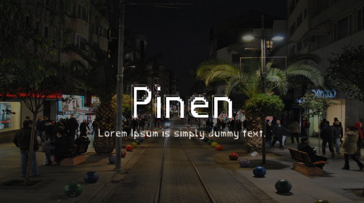 Pinen Font
