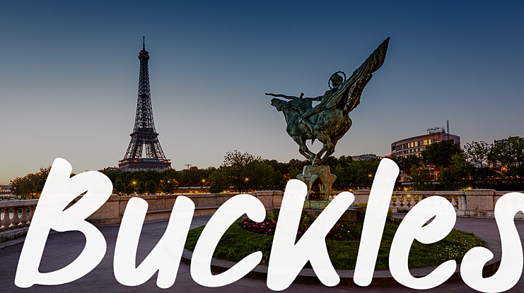 Buckles Font