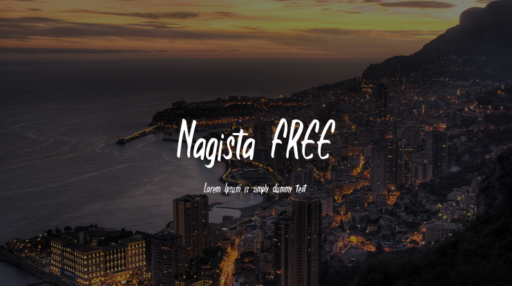 Nagista FREE Font