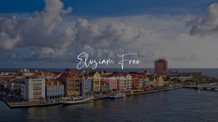 Elosiam Free Font