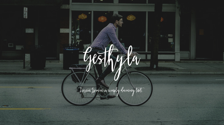 Gesthyla Font