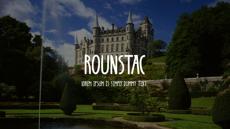 Rounstac Font