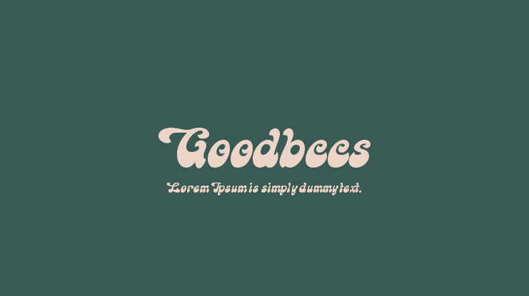 Goodbees Font