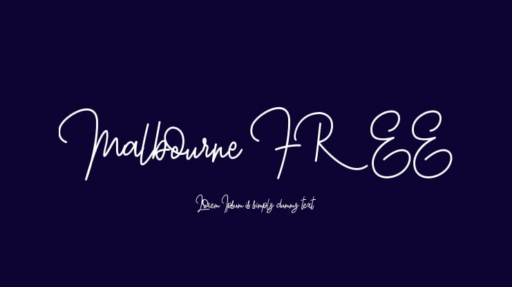 Download Free Malbourne Free Font Download Free For Desktop Webfont Fonts Typography