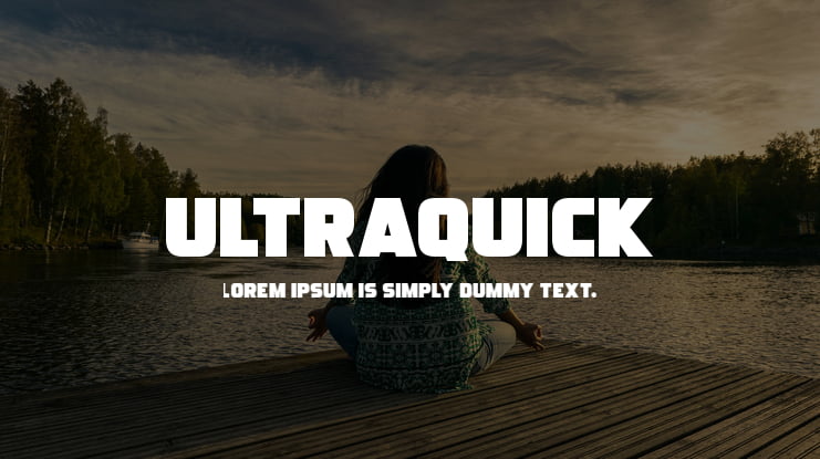 Ultraquick Font Family
