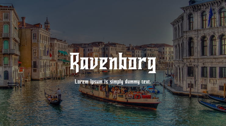 Ravenborg Font Family