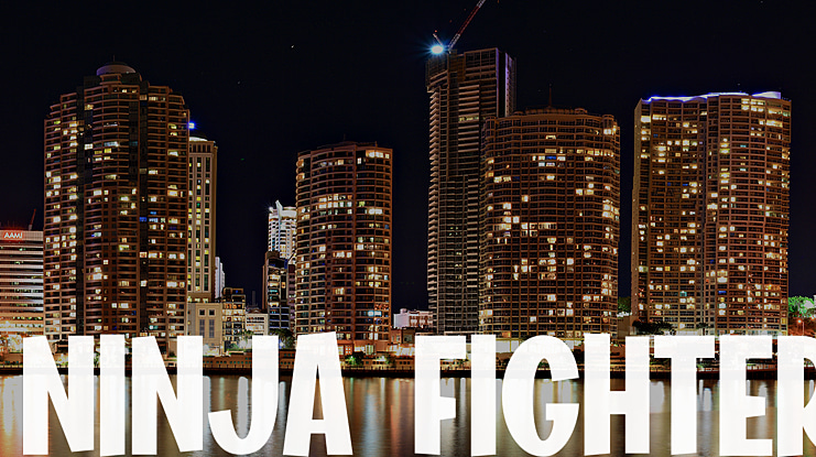 NINJA FIGHTER Font