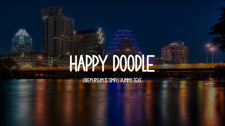 HAPPY DOODLE Font