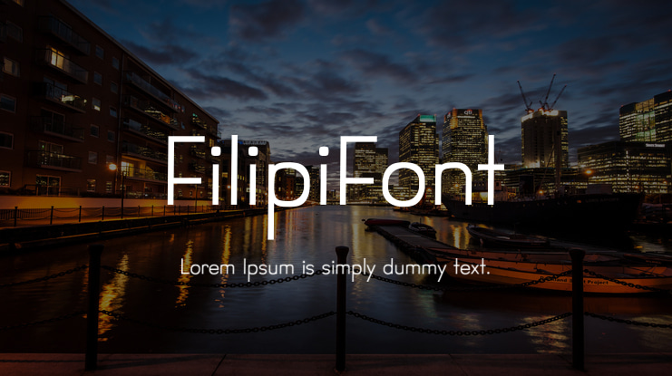 FilipiFont Font