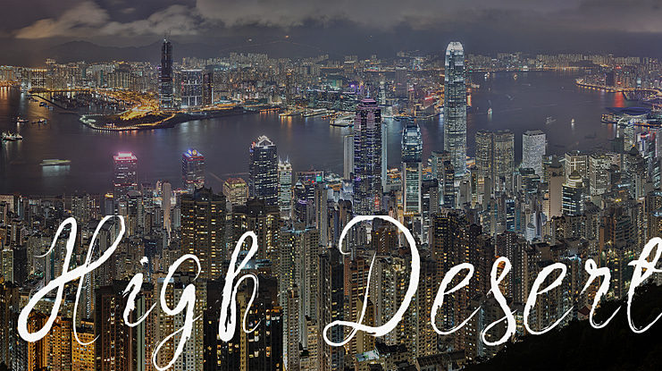High Desert Font