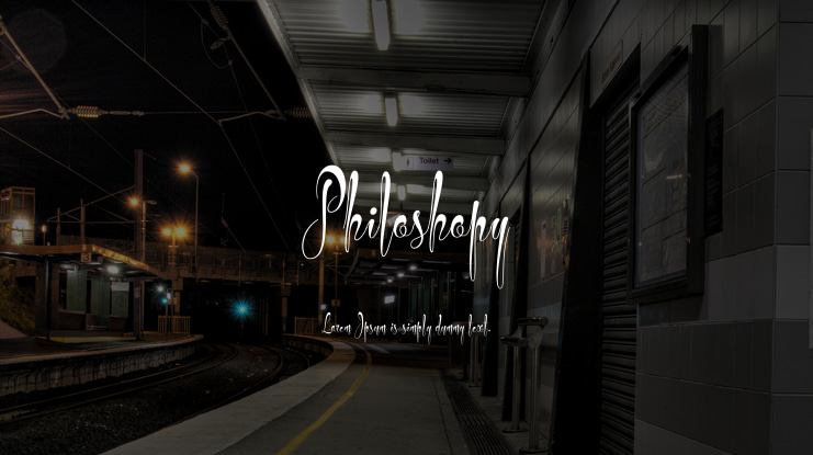 Philoshopy Font Family