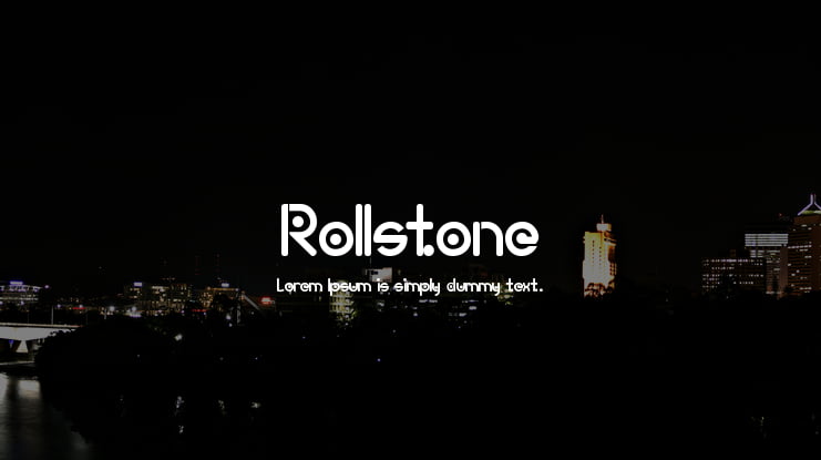 Rollstone Font