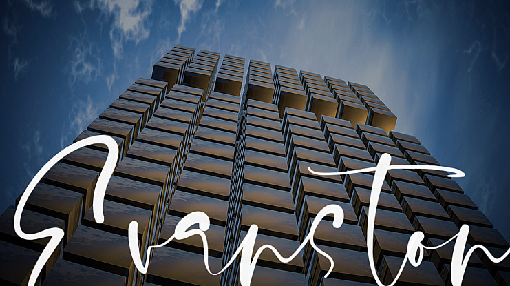 Evanston Font