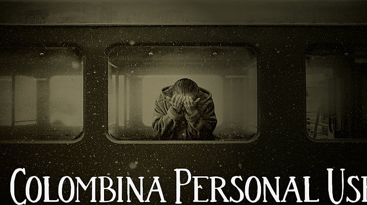Colombina Personal Use Font