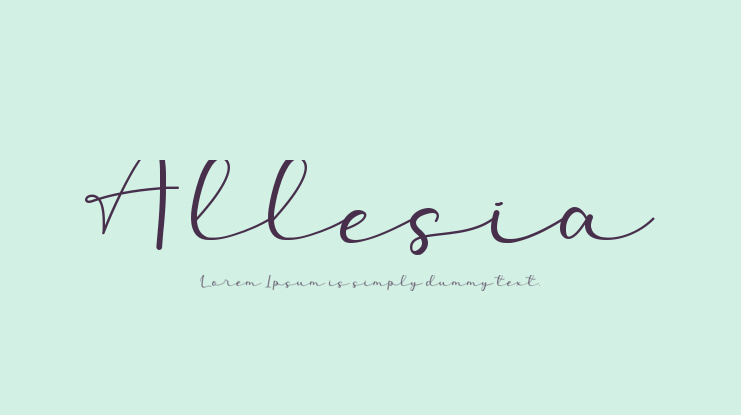 Allesia Font