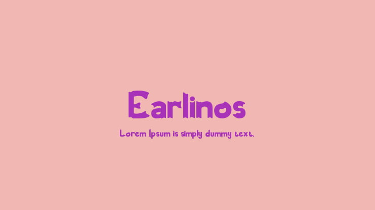 Earlinos Font