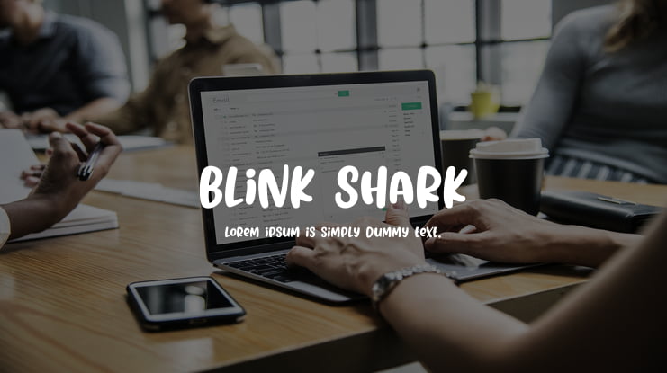 BLINK SHARK Font
