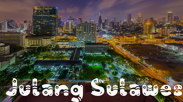 Julang Sulawesi Font