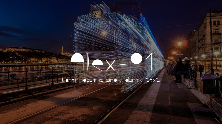 Alex-P1 Font