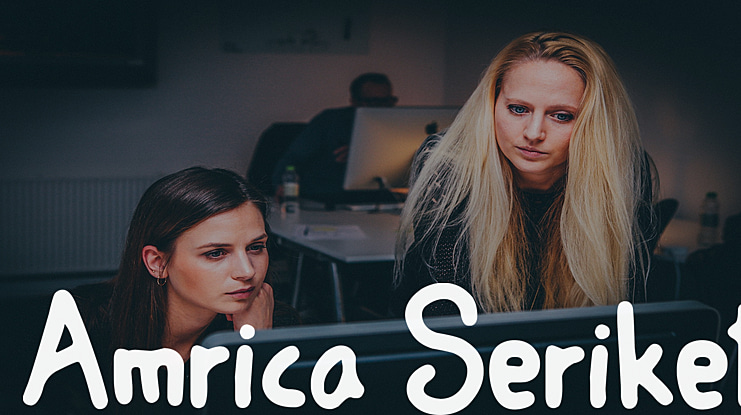 Amrica Seriket Font
