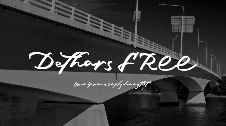 Dethars FREE Font