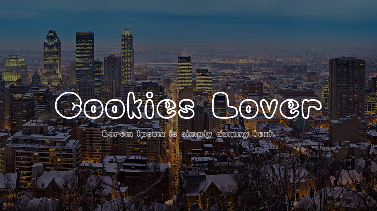 Cookies Lover Font Family
