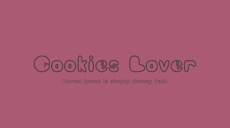 Cookies Lover Font Family