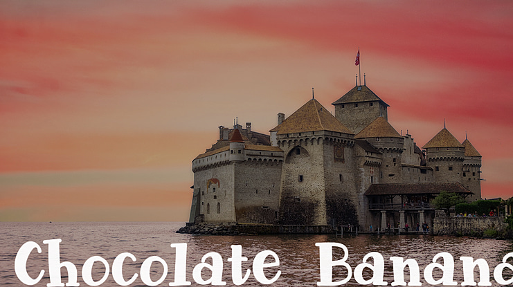 Chocolate Banana Font